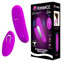 Стимулатор клітора - Romance Lisa Remote Panty Massager Purple