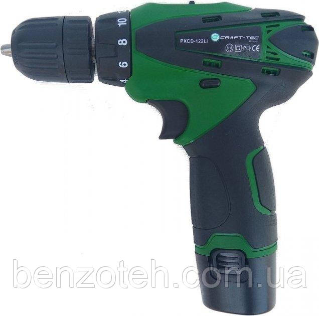Шуруповерт акумуляторний Craft-tec 12-2-Li PXID