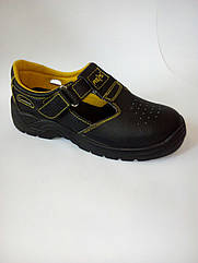 Сандалії шкіряні з металевим під носком REIS BRYES-S-SB