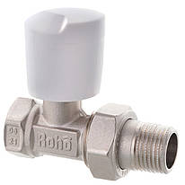 Кран радіаторний Roho R5560-050 — 1/2" прямий (RO0130)