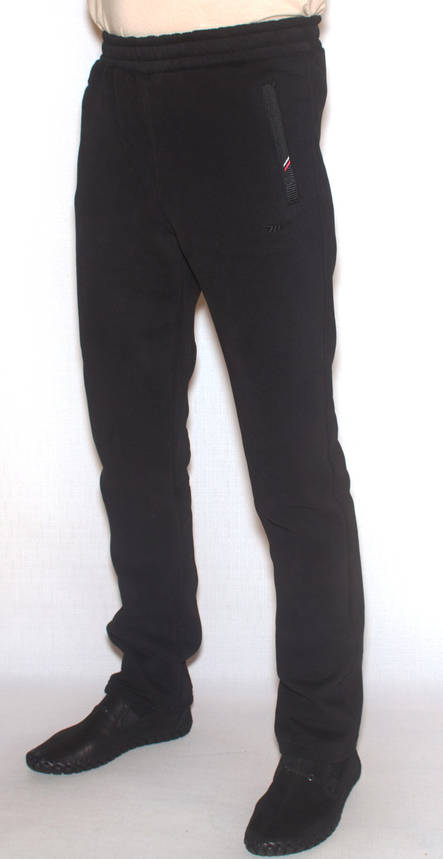 Утеплені спортивні штани чоловічі Avic/Mxtim 1014 M чорний, Виберіть розмір, фото 2