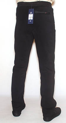 Утеплені спортивні штани чоловічі Avic/Mxtim 1014 M чорний, Виберіть розмір, фото 3