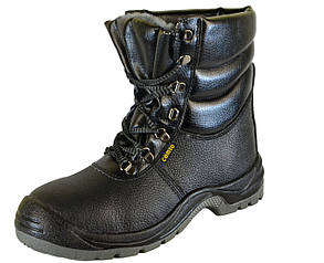 Берці зимові утеплені з металевим носком, напівчоботи Cemto "KOMFORT" (9012) 43