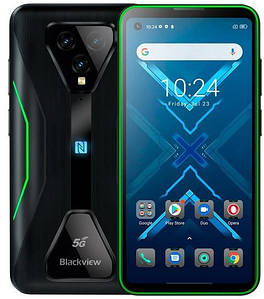 Blackview BL5000 6.36" 8GB RAM 128GB ROM 5G 16MP NFC IP68 IP69K Android11 Black