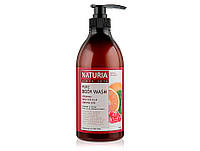 Гель для душа с ароматом клюквы и апельсина Naturia Pure Body Wash Cranberry & Orange, 750мл (8802929996677)