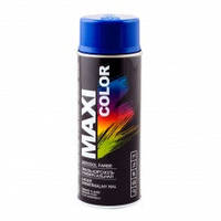 Аерозольна емаль універсальна декоративна Maxi Color Ral 5002 синя 400 мл MX5002