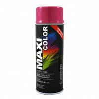 Аерозольна емаль універсальна декоративна Maxi Color Ral 4010 телемагнета 400 мл MX4010