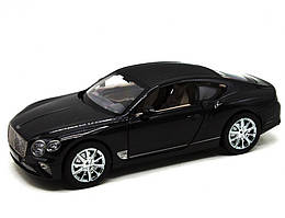 Колекційна іграшкова машинка Автосвіт Bentley інерційна, звукові ефекти, світло фар, чорний