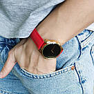 Годинник ZIZ Мінімалізм чорний (червоний, золото), фото 4