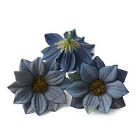 Голови квітів Ø55мм, колір - синьо сірий