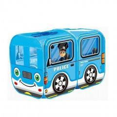 Дитячий ігровий намет самораскрывающаяся Bambi Автобус, один вхід, вікна-сітки, блакитна