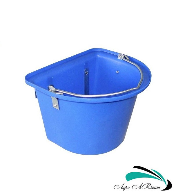 Годівниця – відро для корму та води, з настінним кріпленням, 12 л, Нідерланди