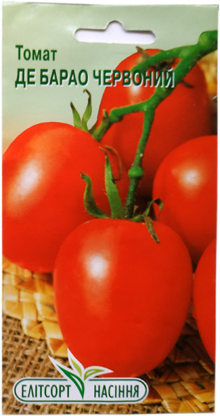 Насіння томату Де Барао Царський червоний 0,1 г високий, фото 1