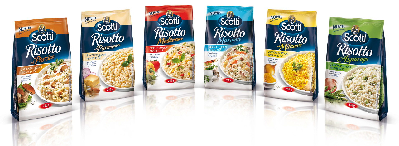 Ризото Scotti Risotto в асортименті, 175г