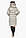 Куртка з опушкою жіночий колір перламутровий світло-сірий модель 31049 р — 48 (M), фото 7