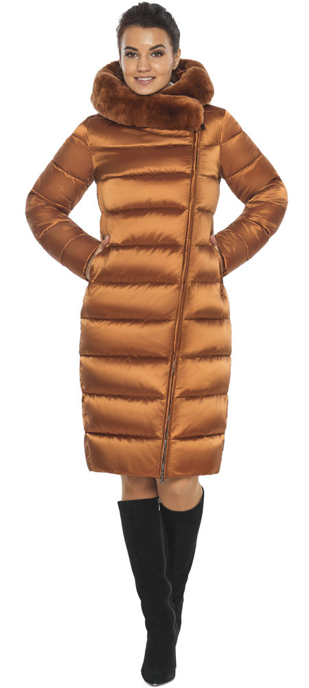 Куртка з косою змійкою жіночий колір Севана модель 31049 р — 44