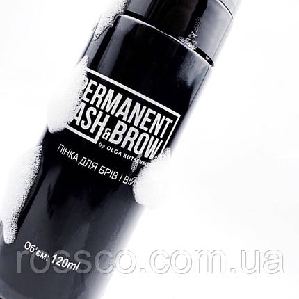 Пінка очисна для брів і вій Permanent lash&brow, фото 3