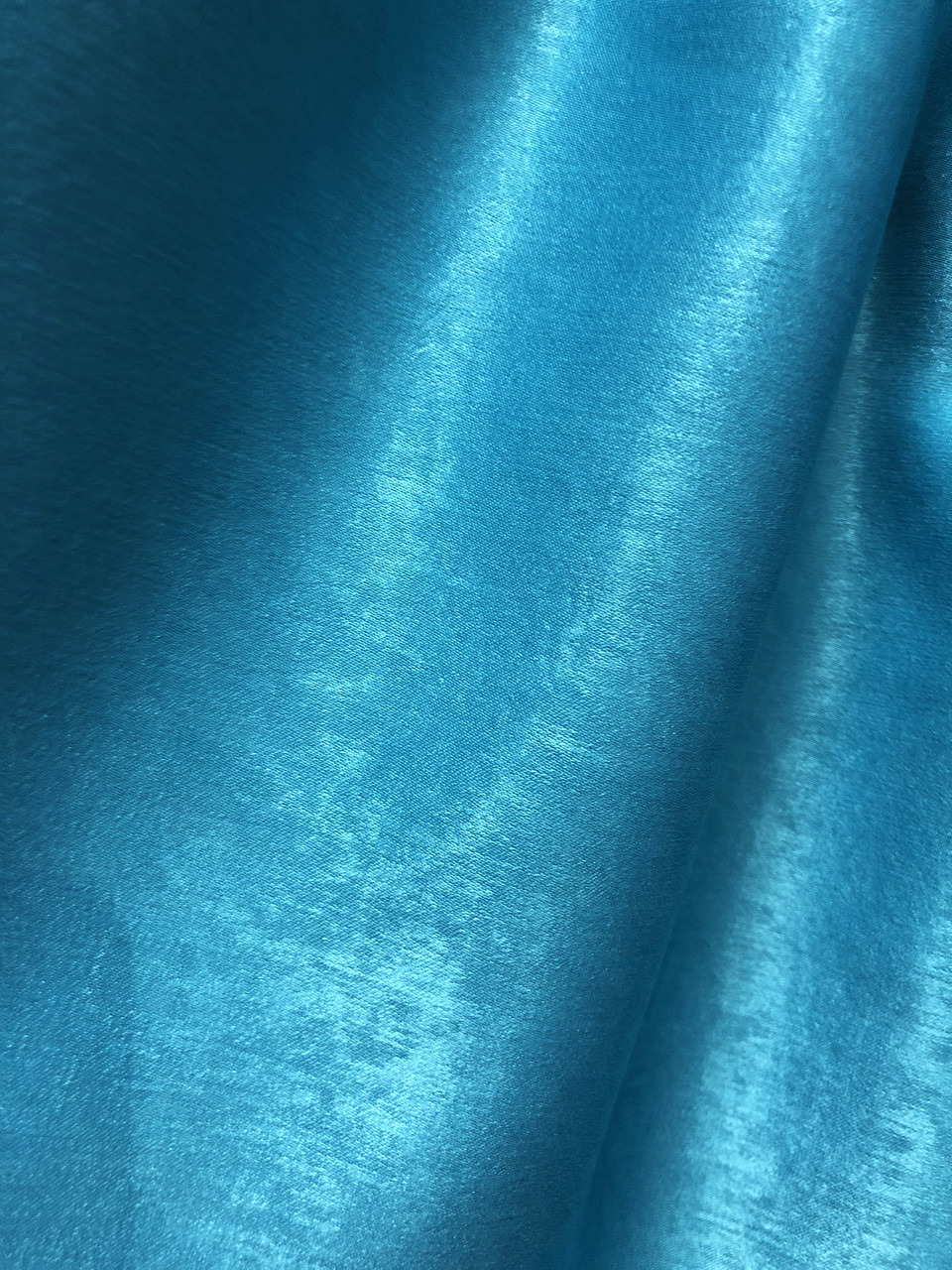 Бирюзовая однотонная портьерная ткань для штор Жаккард - фото 3 - id-p1016672397