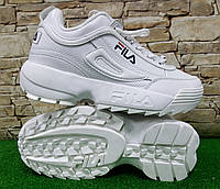 Женские кроссовки FILA Disruptor II "White"