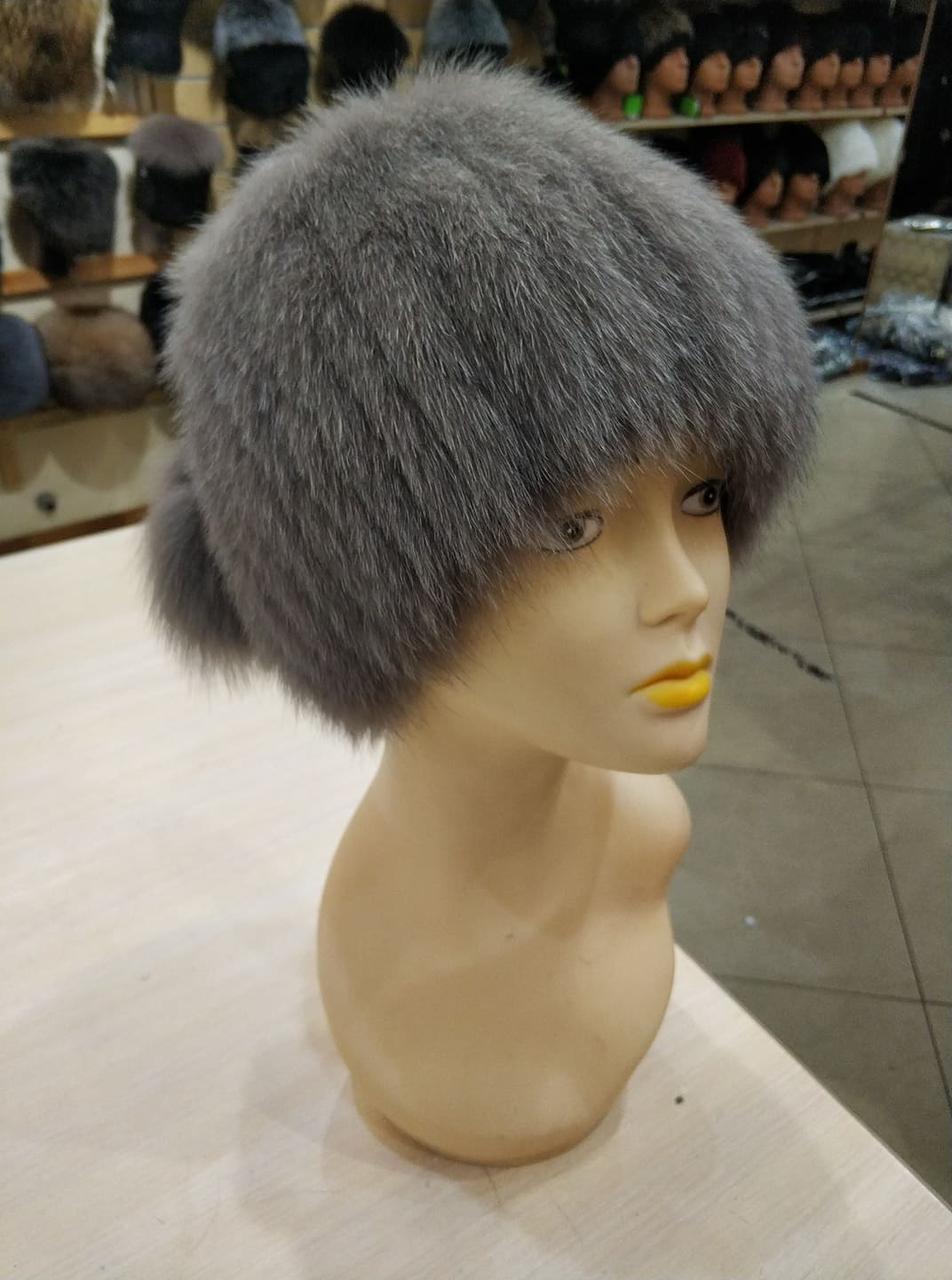 Шапка з хутра песця
