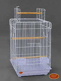 Клітка для птахів 830А white 52х42х78 см