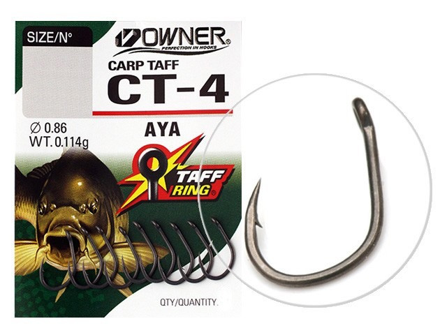 Гачки Owner Carp Taff CT4 No4, фото 1