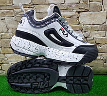 Жіночі кросівки FILA Disruptor II "White/Grey".p.38(25)см-2 пари