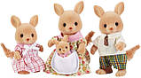 Ігровий набір Сільванія Фемелі Calico Critters Hopper Kangaroo Family сім'я кенгуру, фото 2