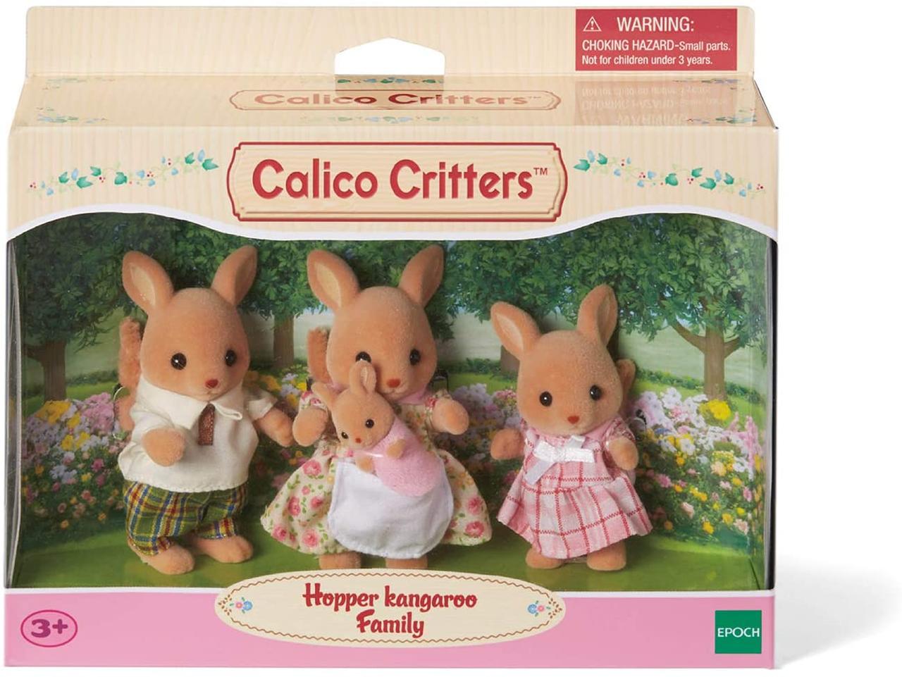 Ігровий набір Сільванія Фемелі Calico Critters Hopper Kangaroo Family сім'я кенгуру