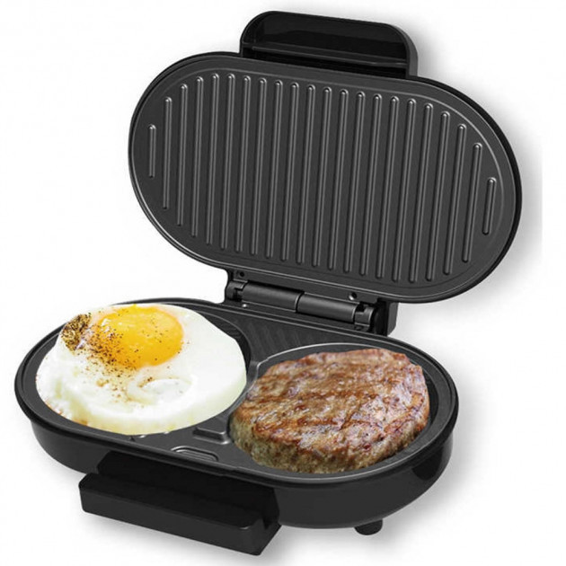 Гриль-колетниця для гамбургерів DSP KC 1124, 750 Вт (8 шт./ясть), фото 1