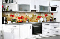 60х300 см Виниловая наклейка кухонный фартук, фартуки стеновые панели для кухни Z181420/2