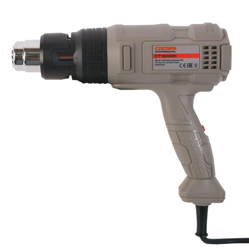 Строительный фен CROWN CT19022K, цена 1304 грн - Prom.ua (ID#1530525830)