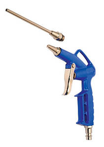 Пневмопістолет продувний MASTERTOOL Ø2 мм 2-6 бар + носик 120 мм 81-8741