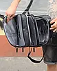 Чоловічий шкіряний рюкзак для документів і ноутбука 15,6 зручний міський повсякденний, фото 9
