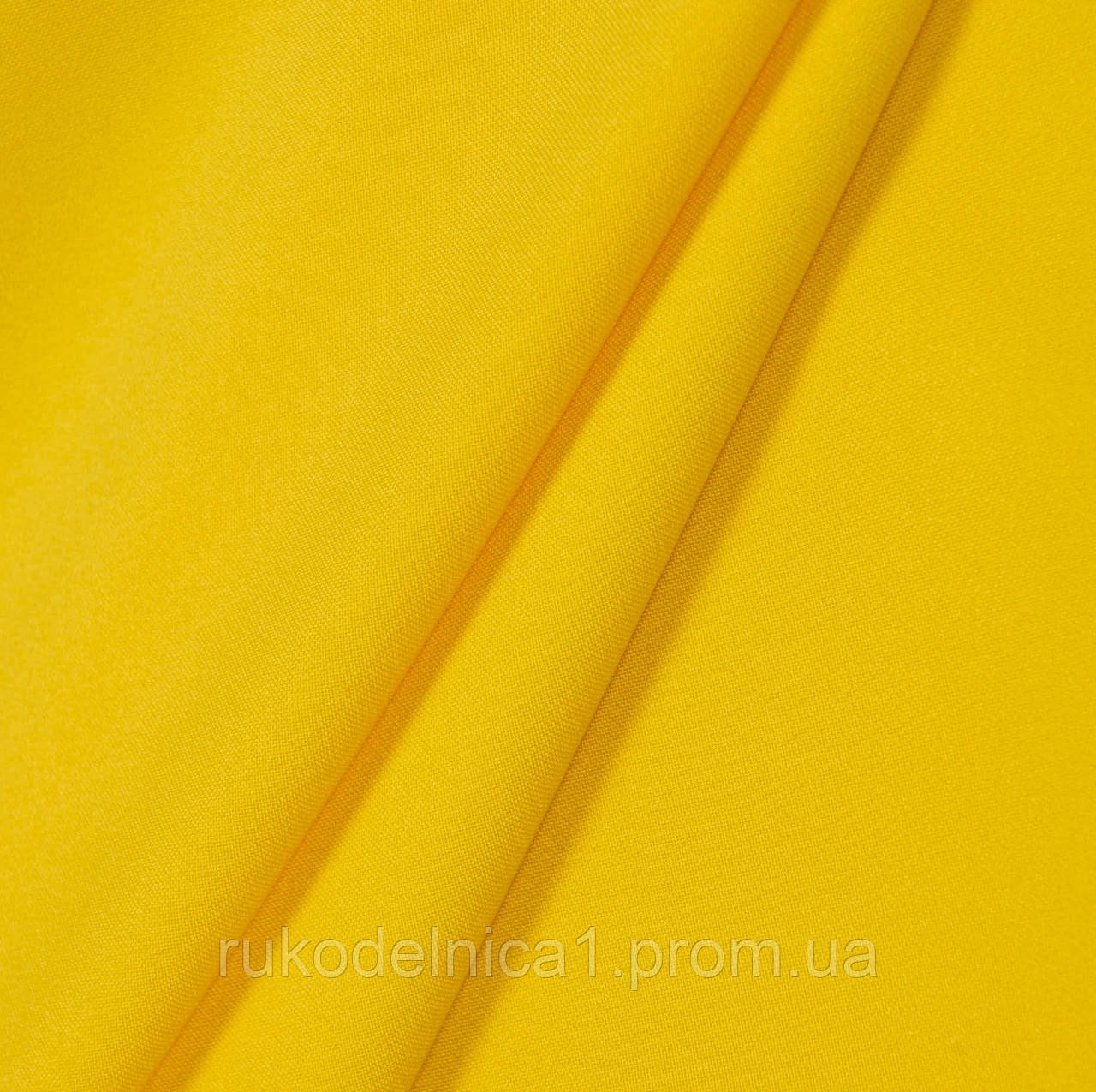 Ткань габардин жёлтый , цвет флага Украины ,на метраж - фото 3 - id-p1132188579