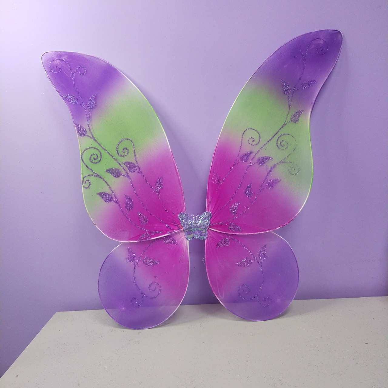 Новорічні різнокольорові крила до костюма феї вінкс метелика, фото 1