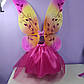 Костюм новорічний 2-8 років спідниця фатинова та новорічні крила до костюма метелика або фея вінкс фея веселка, фото 3