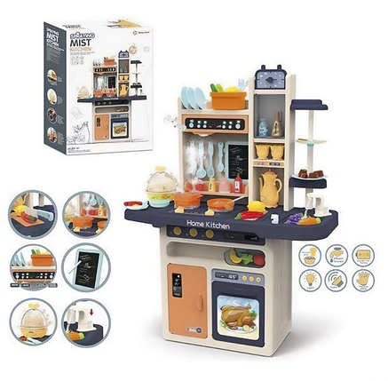 Детская кухня Home Kitchen ПРЕМИУМ (вода, свет,звук,пар) ABC, фото 2