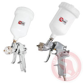 HP STEEL PROF Фарборозпилювач 1,4 мм, верхній пластиковий бачок 600 мл, три регулювання INTERTOOL PT-0112