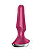 Анальная вибропробка со смарт управлением Plug-ilicious 2 Satisfyer Black/Berry/Silver, фото 5