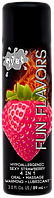 Їстівний лубрикант на водній основі 4 в 1 Wet Fun Strawberry полуниця 89мл