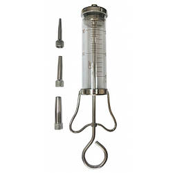 Ш-713 Шприц Жане 150см3, носове Кільце для биків, ветеринарний