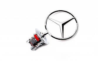 Емблема приціл (без напису) для Mercedes E-сlass W212 2009-2016 рр від VLF комп.