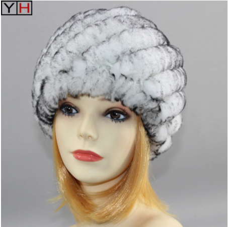 Зимові шапки з кролика, фото 1