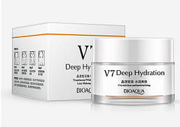 Крем-основа під макіяж для особи BioAqua V7 Deep Hydration з вітамінним комплексом і гіалуронової кислотою