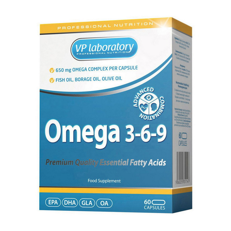 Омега VP Lab Omega 369 60 caps, цена 361 грн — Prom.ua (ID1530630182)