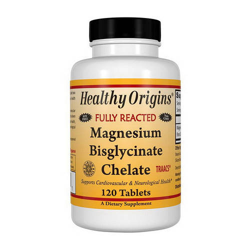Купить Магний Healthy Origins Magnesium Bisglycinate Chelate 120 tabs ...