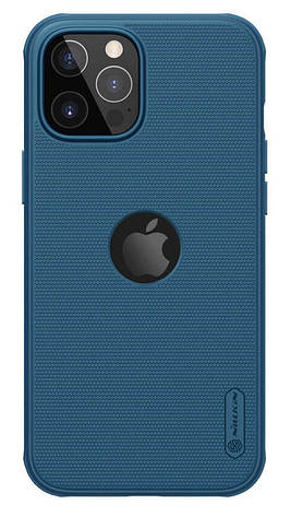 Чохол-накладка з магнітним кільцем Nillkin Matte Magnetic Pro для iPhone 12/12 Pro Синій (213791), фото 1
