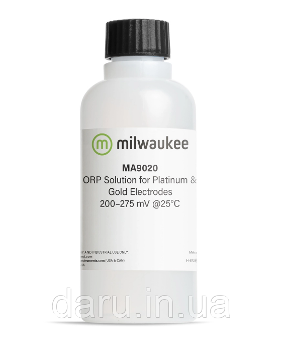 Рідина для калібрування ОВП-метров МА 9020 (+200-275 мВ) Milwaukee 230 мл, США