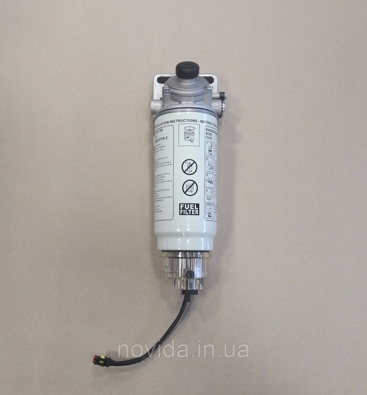 Фільтр паливний з основою PL-420 (сепаратор) з підігрівом 24В PL-420